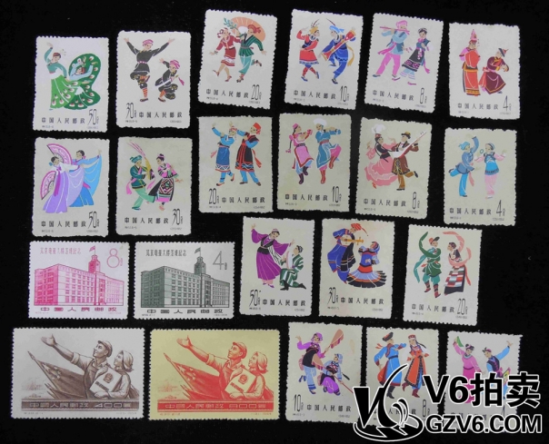 Lot176-116 特49、特53、特55 紀(jì)30、紀(jì)56 各1套 部分有黃