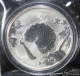 Lot395-15: 1997年孔雀開屏10元1盎司銀幣 造幣廠原封